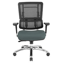 Vertical Black Mesh Back Chair